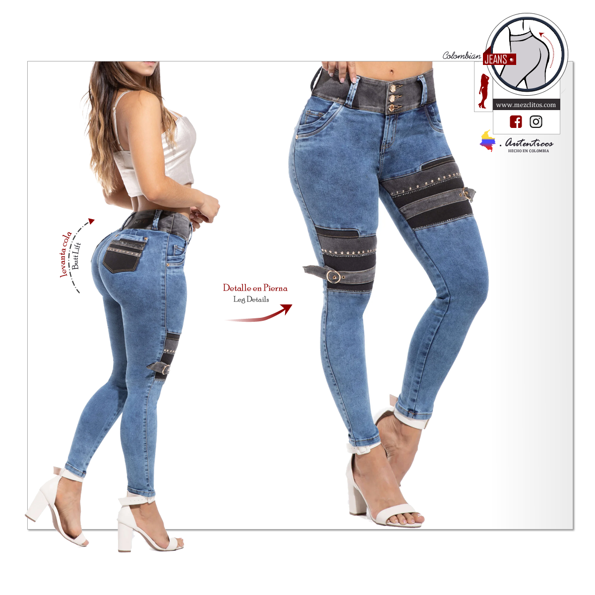 NYE Jeans Colombianos | Levanta Cola | 64282
