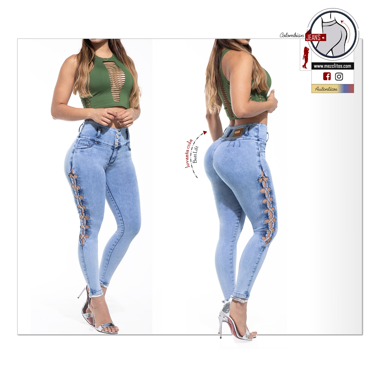 Lujuria Jeans Colombianos | Levanta Cola | 71190