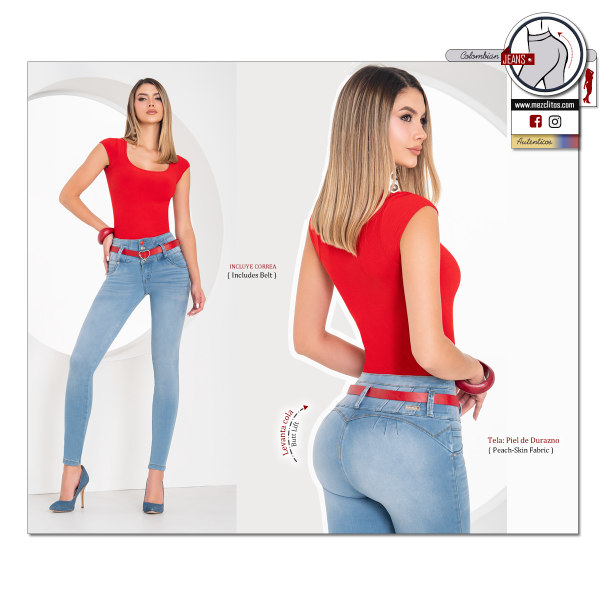Seven 7 Jeans Colombianos | Push UP | 1757