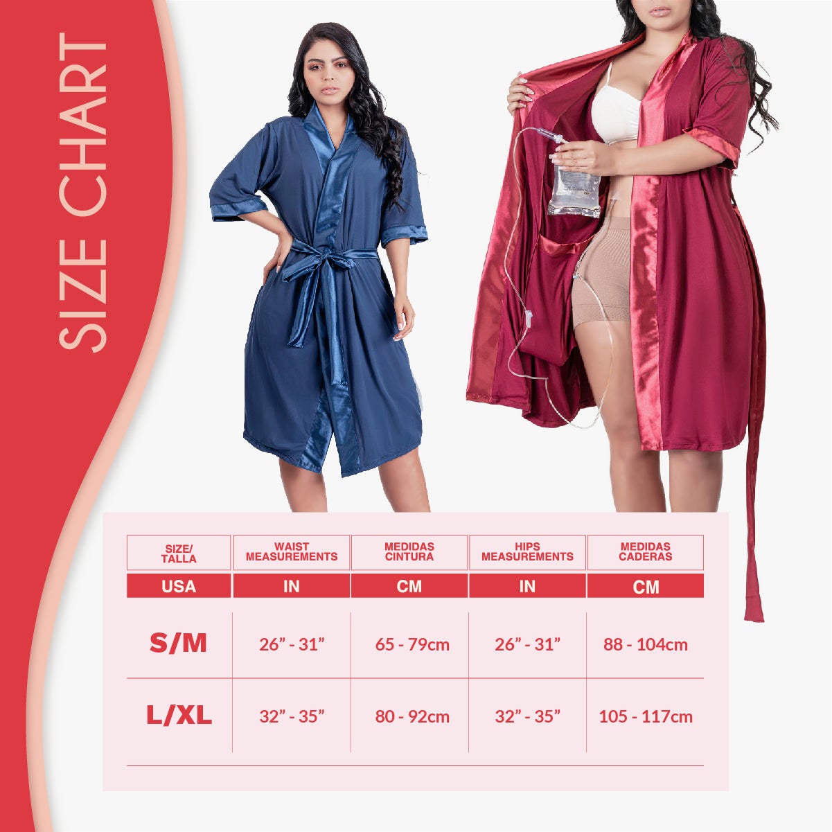 Post Surgical Recovery Robes