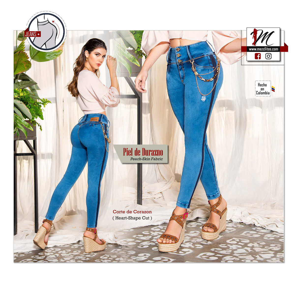 Deluxe Jeans 1113 - 100% Colombiano