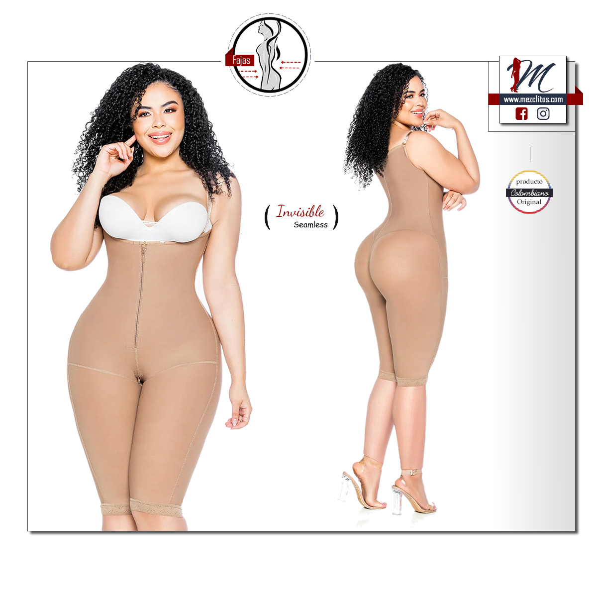 Stagmi Fajas | Invisible Seamless Long Style 7087