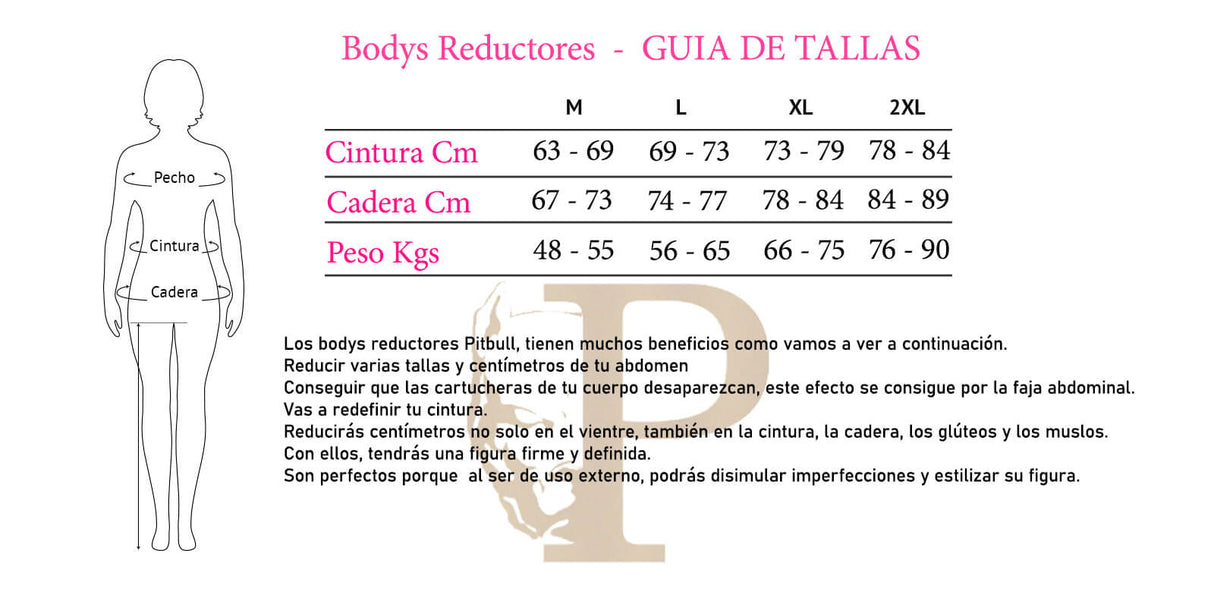 Bodysuits Reductoras 3411 w/ Faja -100% Colombiano
