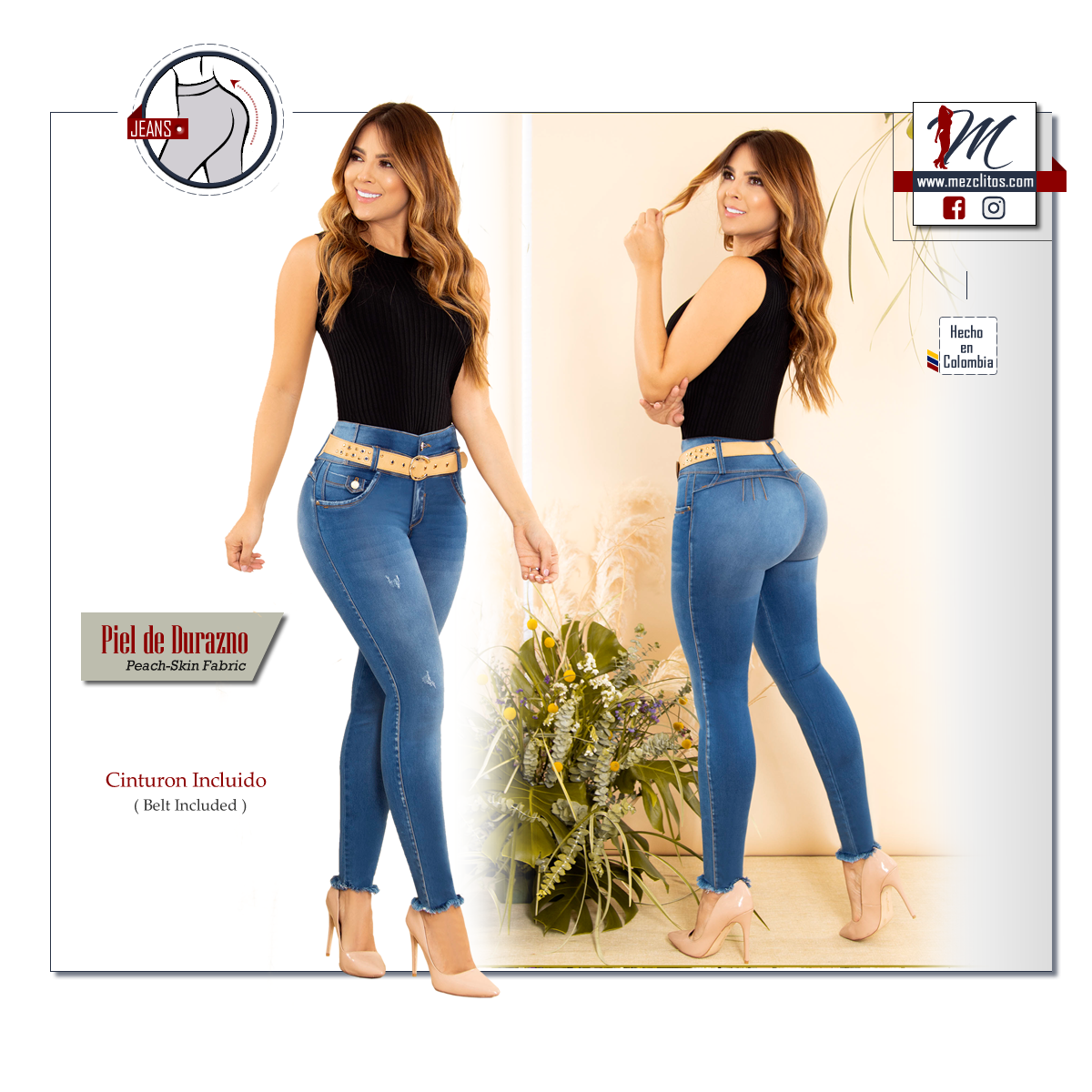 Zaika Jeans 4517 - 100% Colombianos