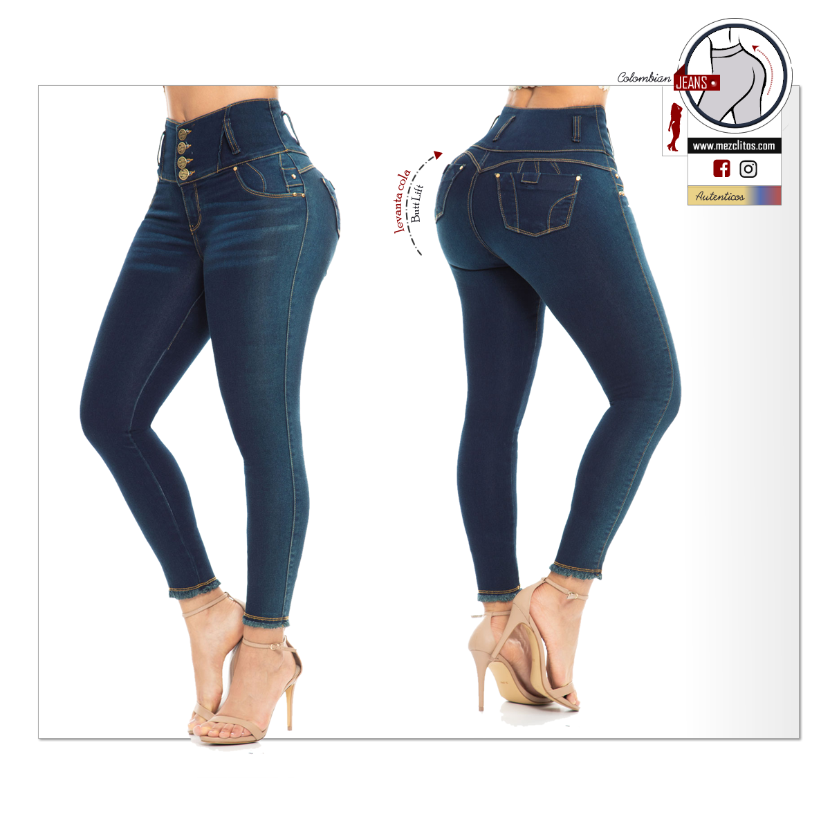 Eufforia Jeans Colombianos | Levanta Cola | 1501