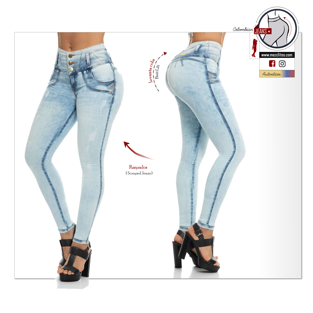 Eufforia Jeans Colombianos | Levanta Cola | 1511