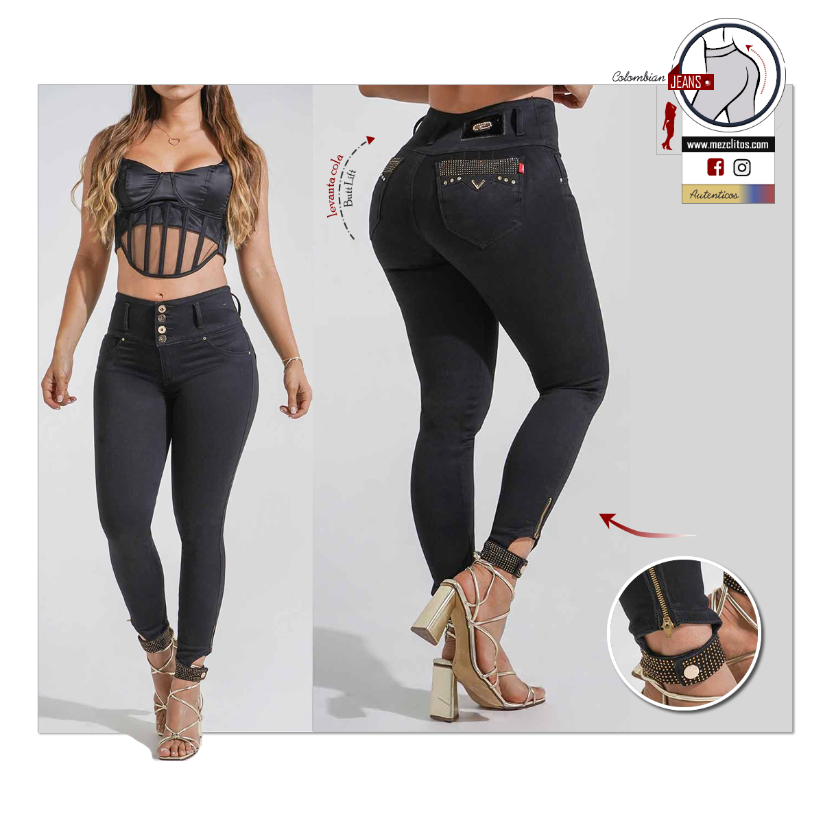 Lujuria Jeans Colombianos | Levanta Cola | 71142