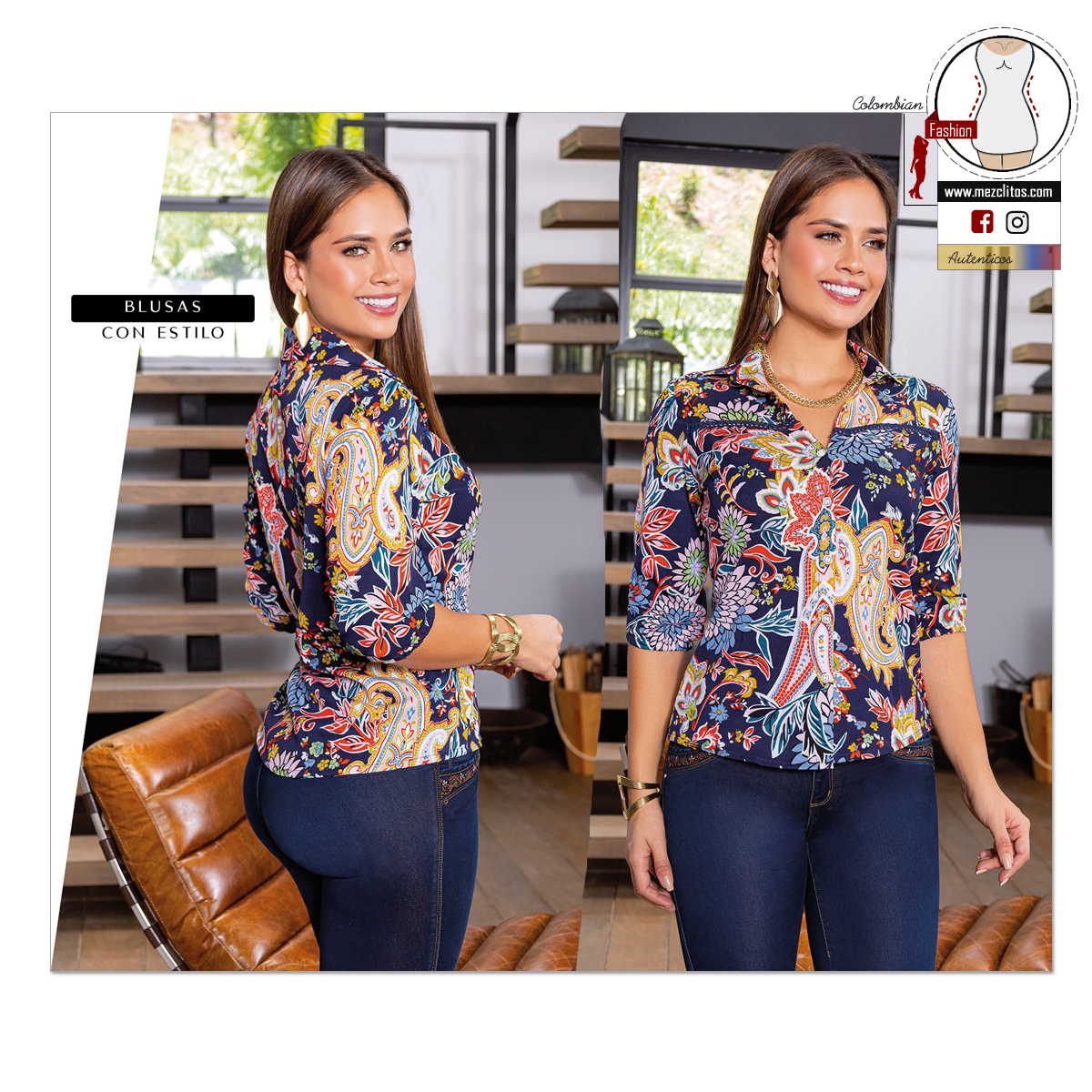 Bartolomeo Blouse | Blusa Colombiana | 452