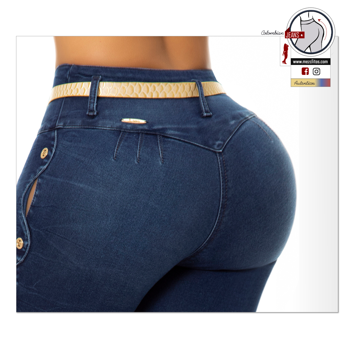 Ene2 Jeans Colombianos | Levanta Cola | 90596