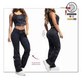 ENE2 Jeans Colombianos | Levanta Cola | Cargo Set | 90711