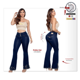 Gio's Jeans Colombianos | Levanta Cola | Acampanados | Petite | 1896