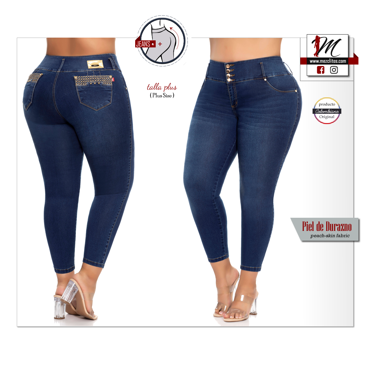 Lujuria PLUS Size Jeans 708857