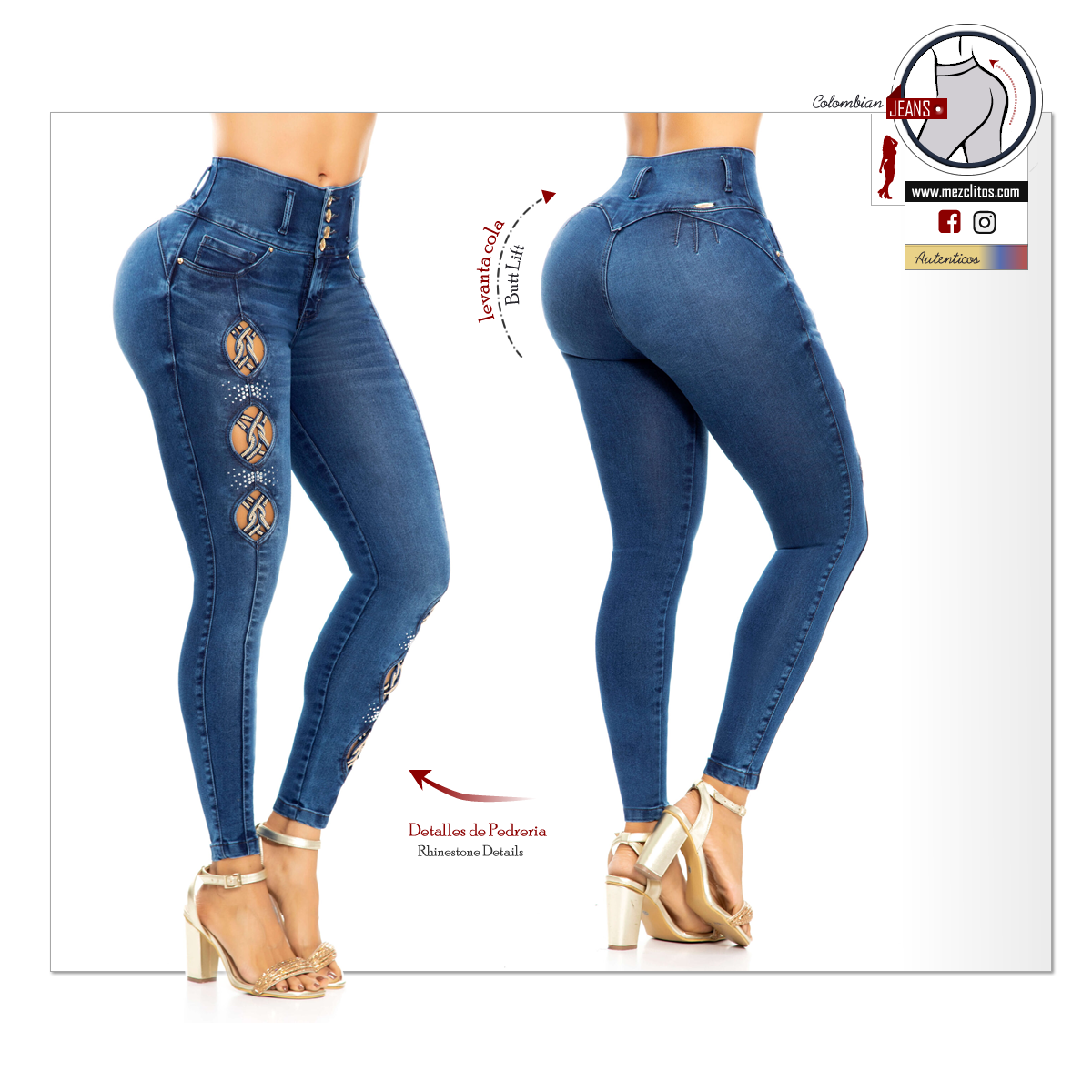 Lujuria Jeans Colombianos | Levanta Cola | 71141