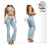 Lujuria Jeans Colombianos | Levanta Cola | Acampanado | 71347