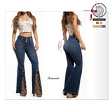 Lujuria Jeans Colombianos | Levanta Cola | Acampanado | 71413