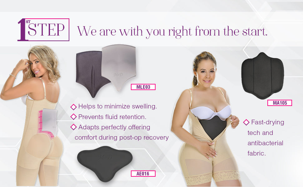 MyD Fajas 105 Abdominal Board After Liposuction / Tummy Tuck