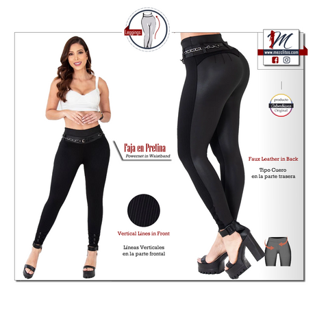 Leggings Levanta Cola Efecto Control de Abdomen 218