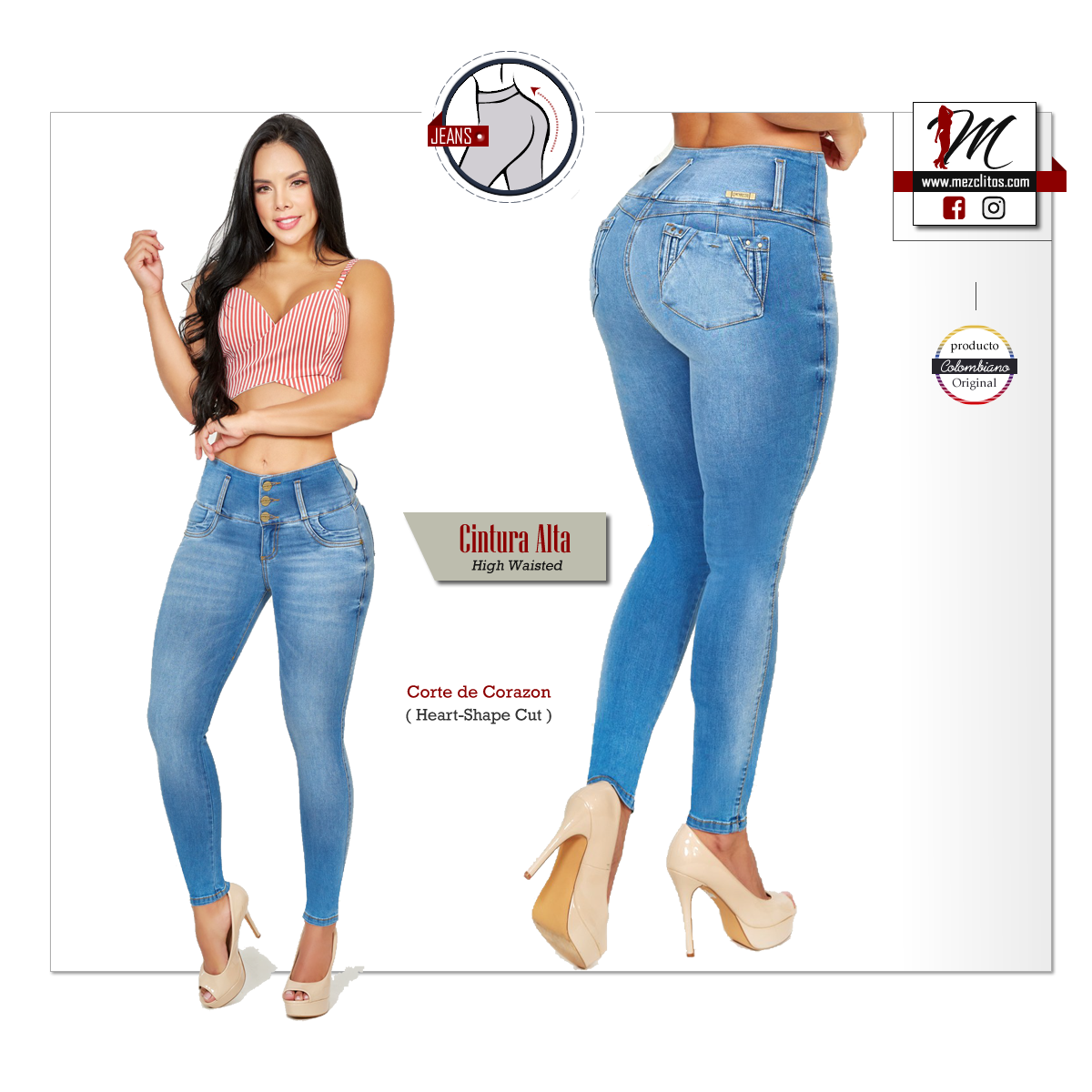 Cheviotto Jeans 13067 - 100% Colombianos