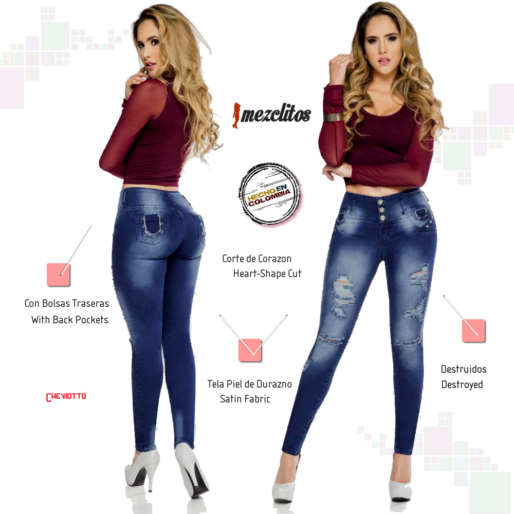 Cheviotto Jeans - 10311 - 100% Colombianos