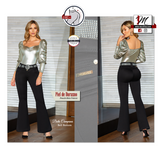 Deluxe Jeans Colombianos Levanta Cola Acampanado 132