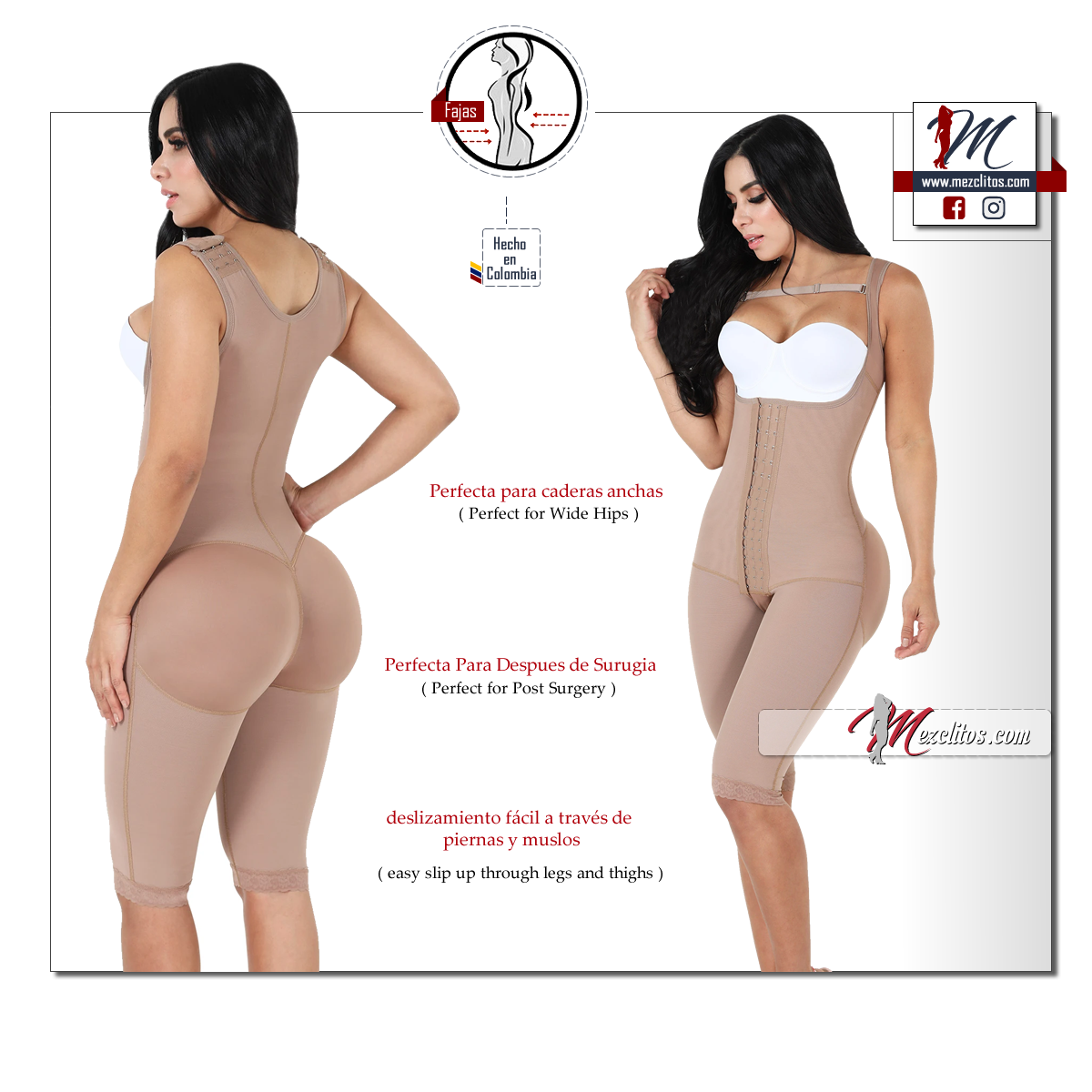 Jackie London Shapewear 3020 Long Bodyshaper