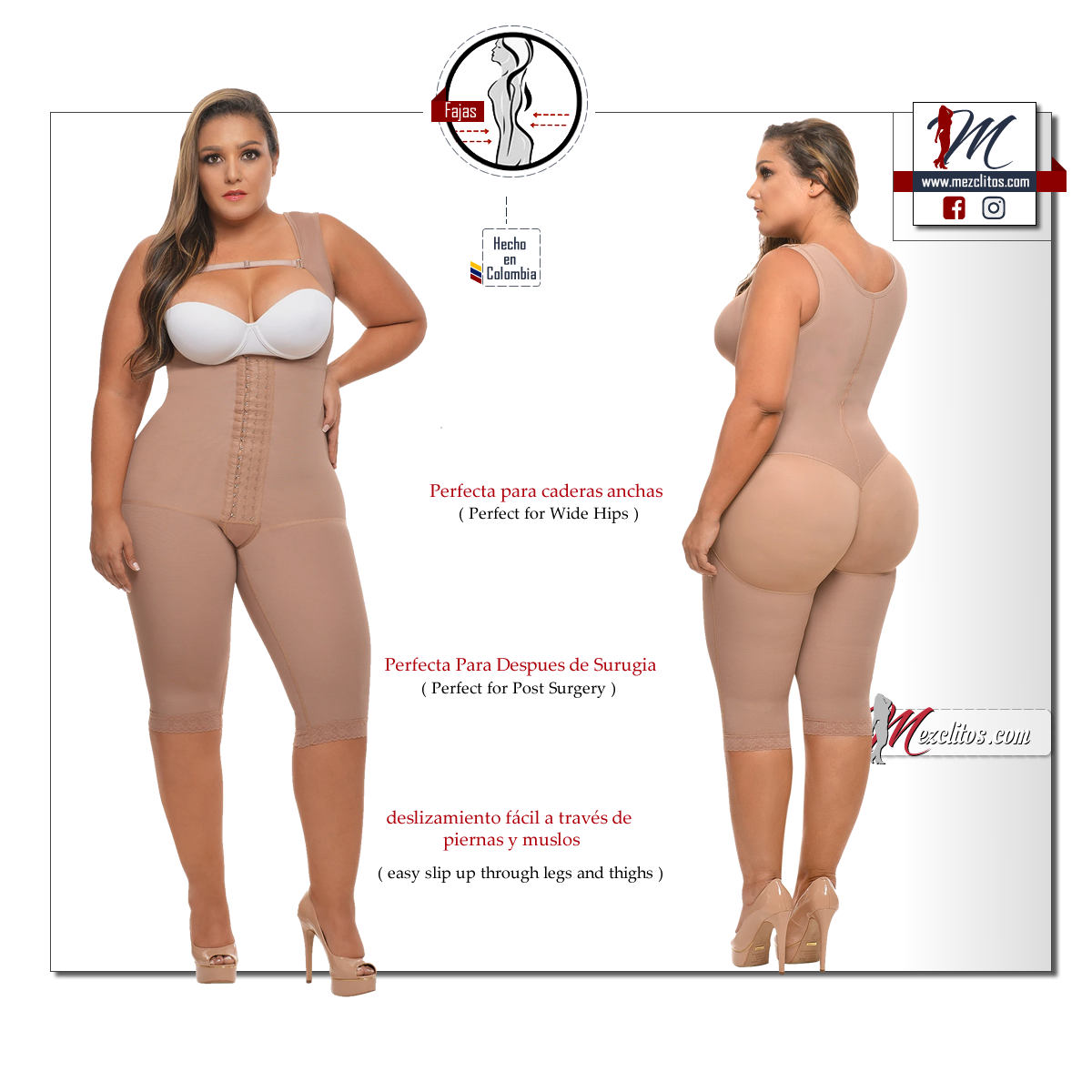 Jackie London Shapewear 3020 Long Bodyshaper