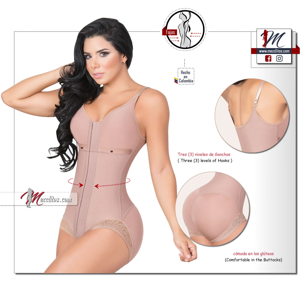 Jackie London 1040 - Panty Bodyshaper with Brassier