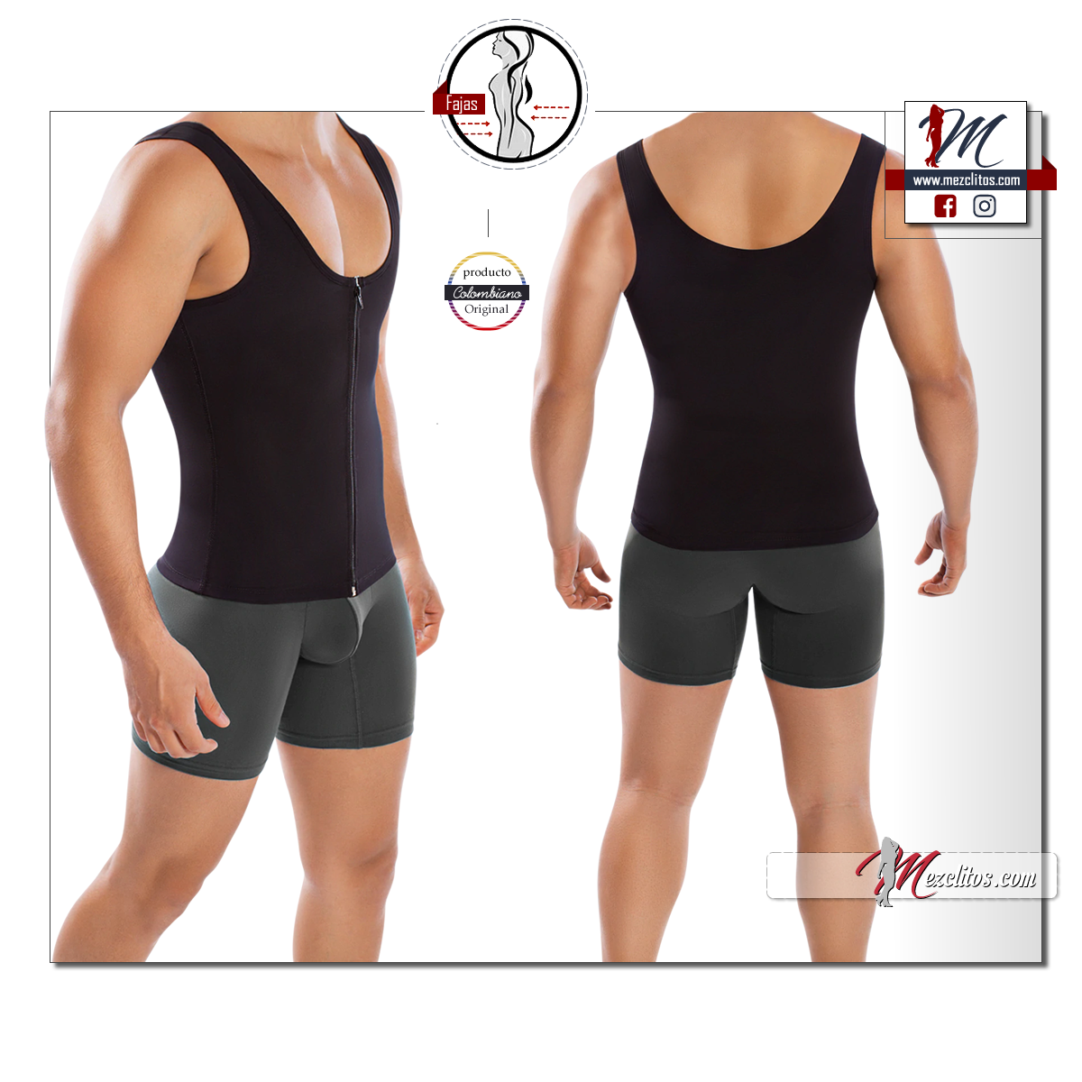 Jackie London 7025 - Vest Shaper For Men