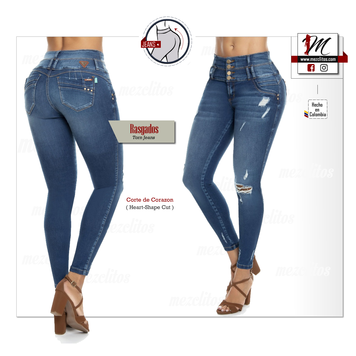 Lowell Jeans 500275 - 100% Colombianos