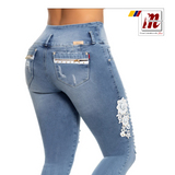 Lujuria Jeans Colombianos Rasgados 707897