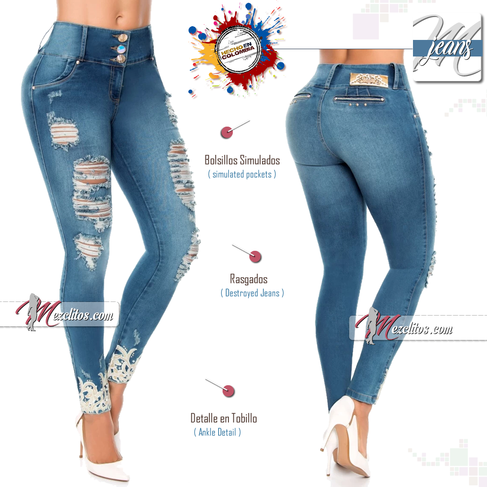 Lujuria Jeans 700027 - 100% Colombianos