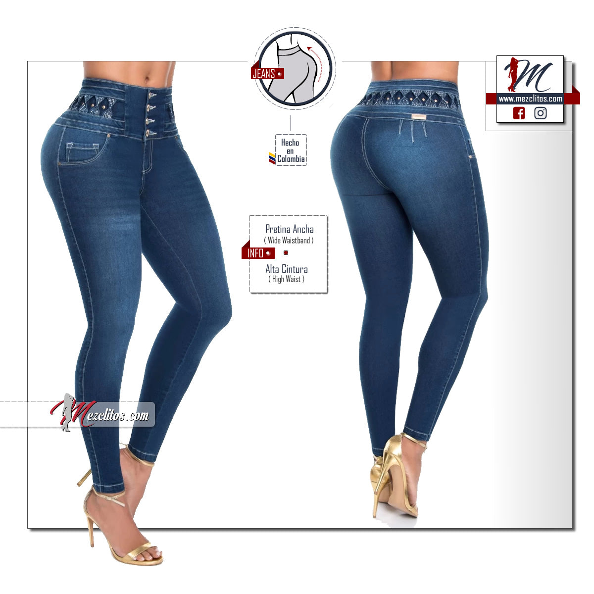 Lujuria Jeans 500567 - 100% Colombiano