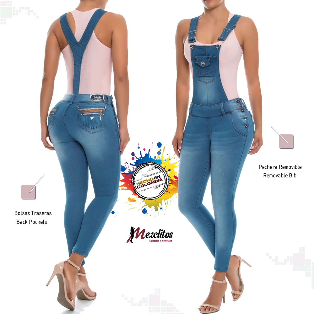 Lujuria Jeans - 79021 Overall - 100% Colombiano