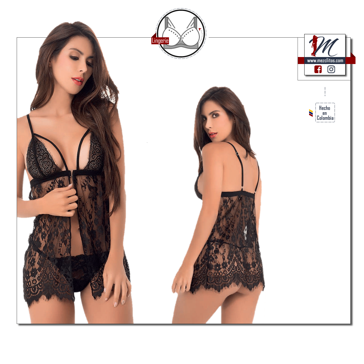 Lingerie - Babydoll Spell 11040