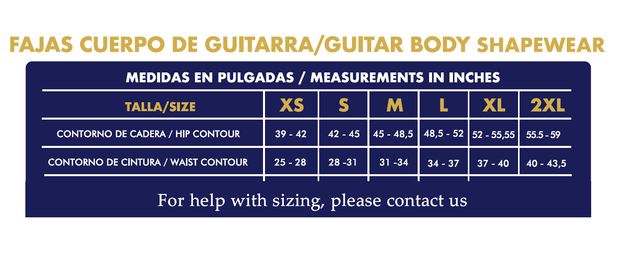 Mold & Art Fajas | Colombianas | BBL Faja | Hourglass / Guitar Shape | Long Style | 0214