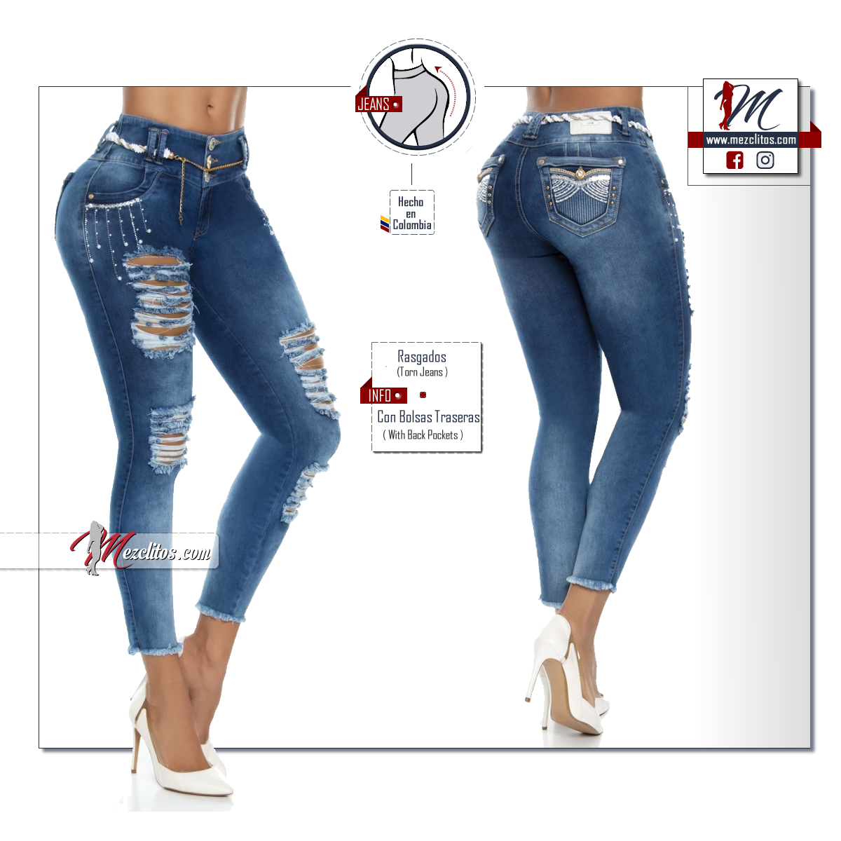 NYE Jeans 63327 - 100% Colombianos