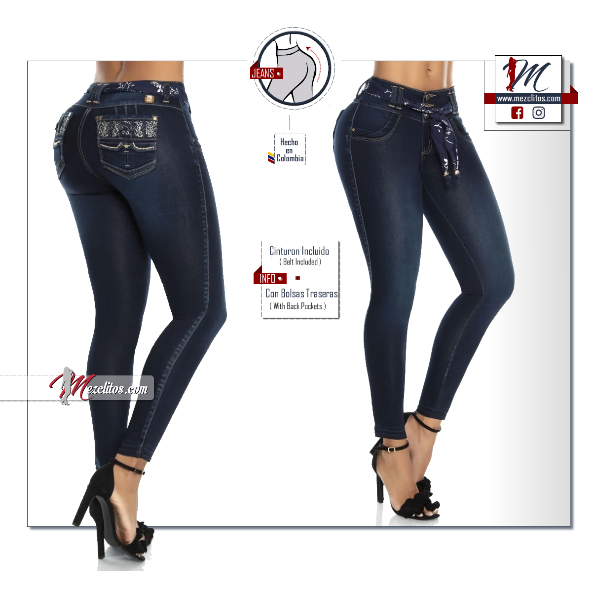 NYE Jeans  63347 - 100% Colombianos