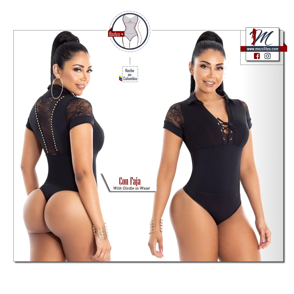 Bodysuit Reductor 3339 (w/ Faja)