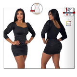 Capoheira Bodycon Dress 2300 - 100% Colombiano