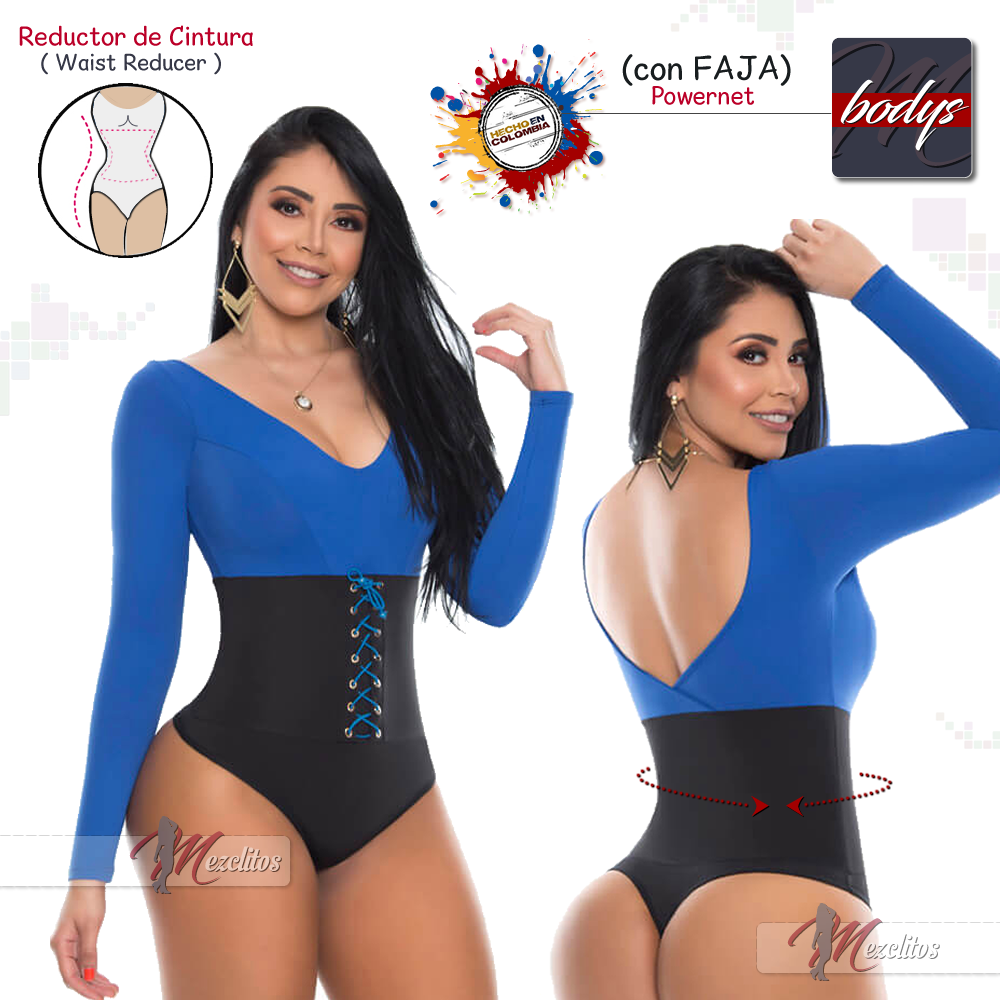 Body Blusa BD3275 (Azul) - 100% Colombiano