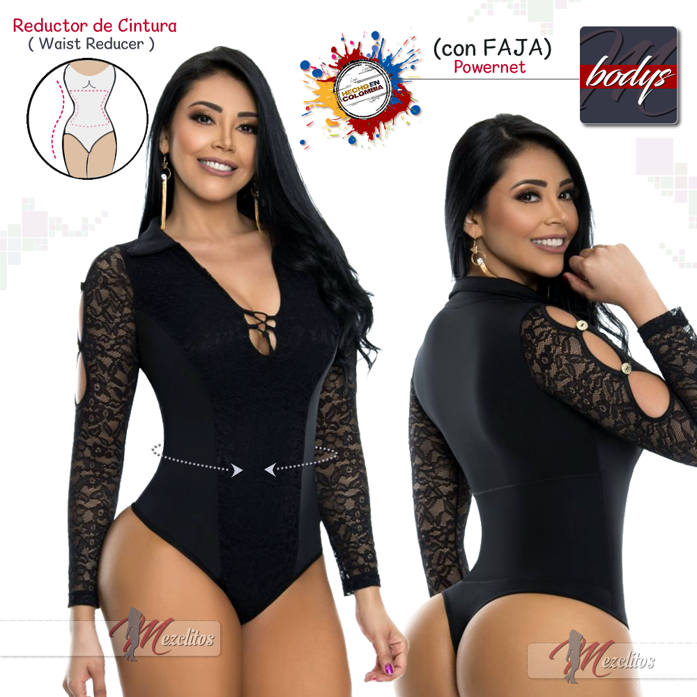 Body Reductora BD3289 (Negro / Black) - 100% Colombiano