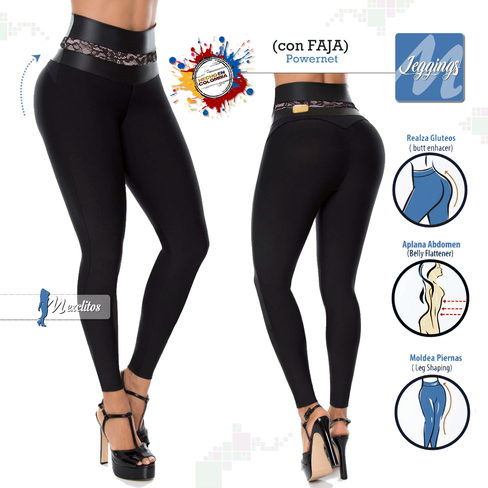 Leggings w/ Powernet L787 - 100% Colombiano