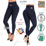 Pitbull Leggings LE818 (Navy) - 100% Colombiano