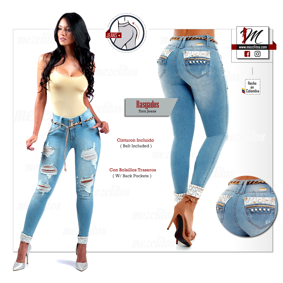 Revel Jeans 56446 - 100% Colombianos