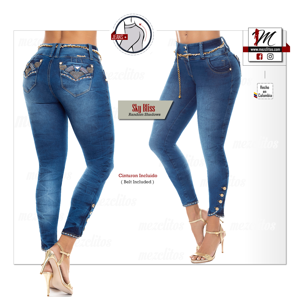 Revel Jeans 56626 - 100% Colombiano