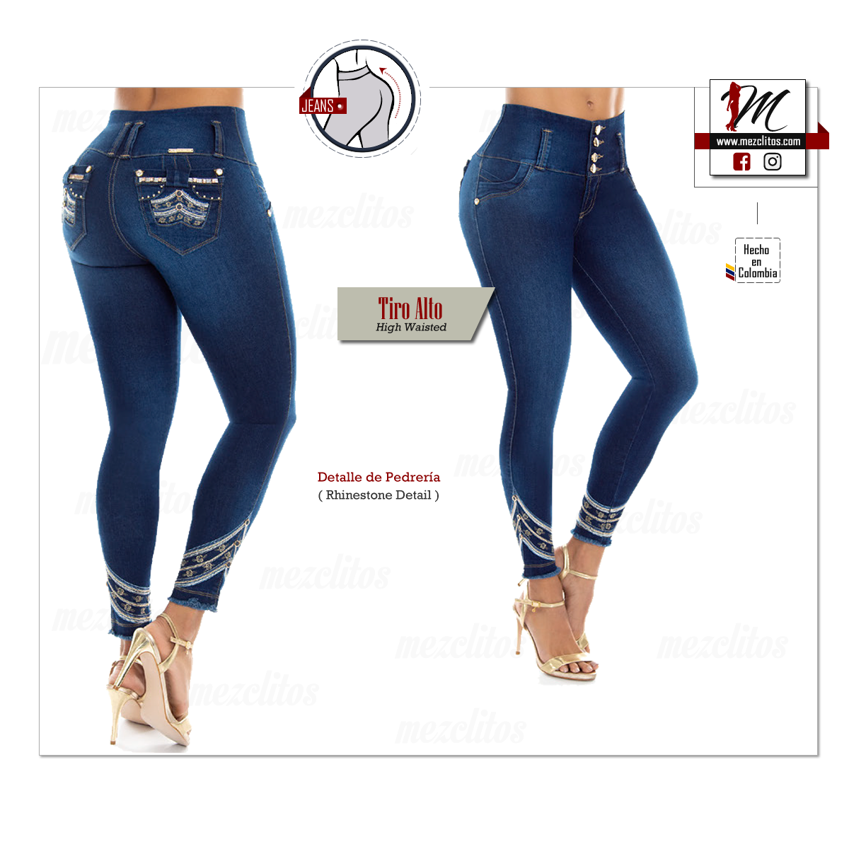 Revel Jeans 56651 - 100% Colombiano