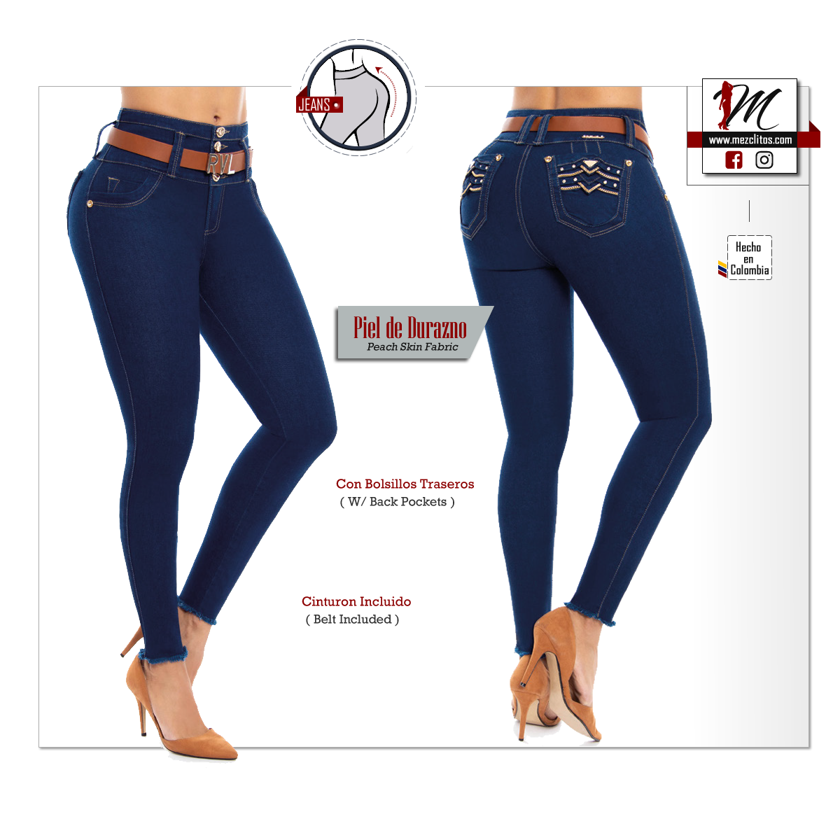 Revel Jeans 56687 - 100% Colombianos