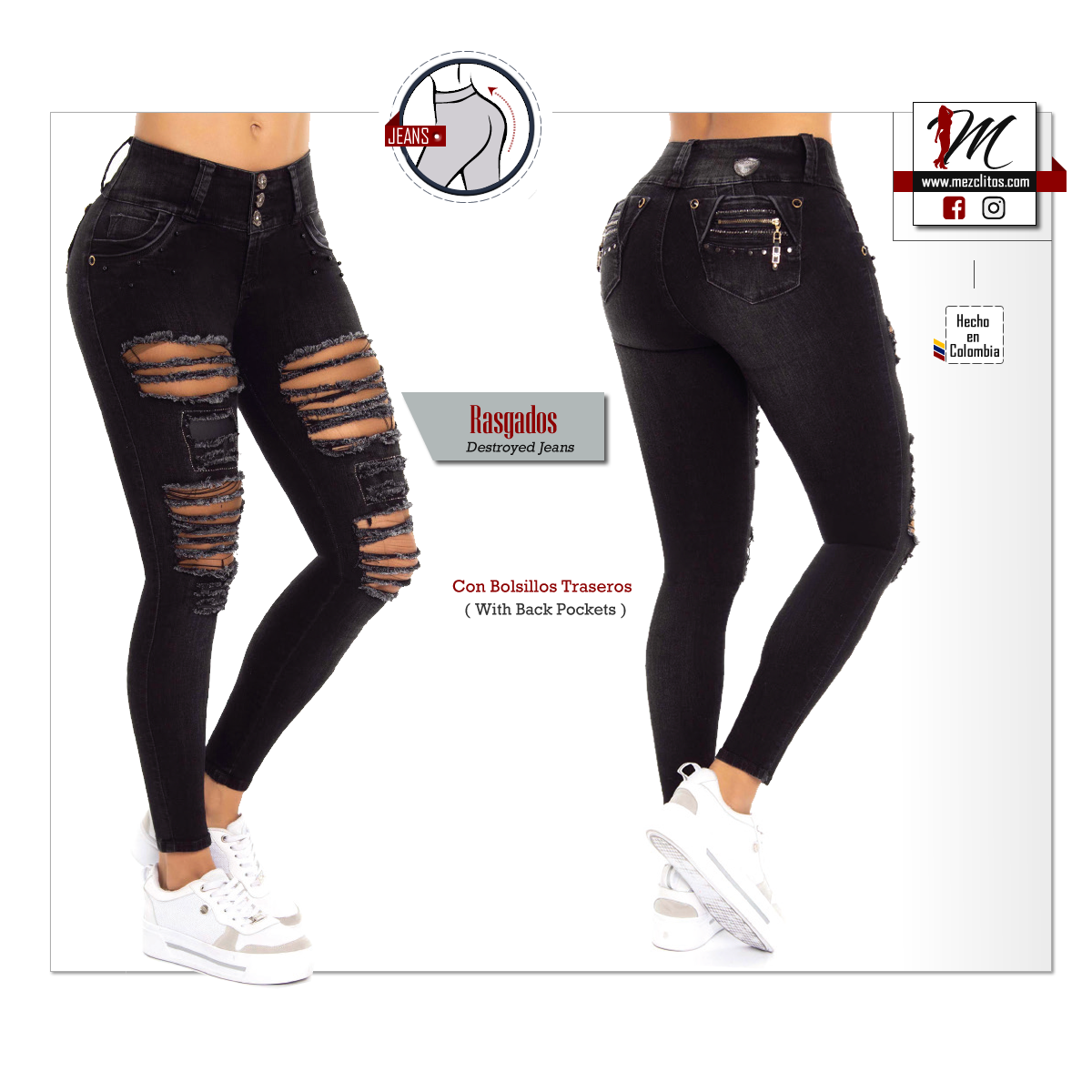 REVEL Jeans 56709 - 100% Colombianos