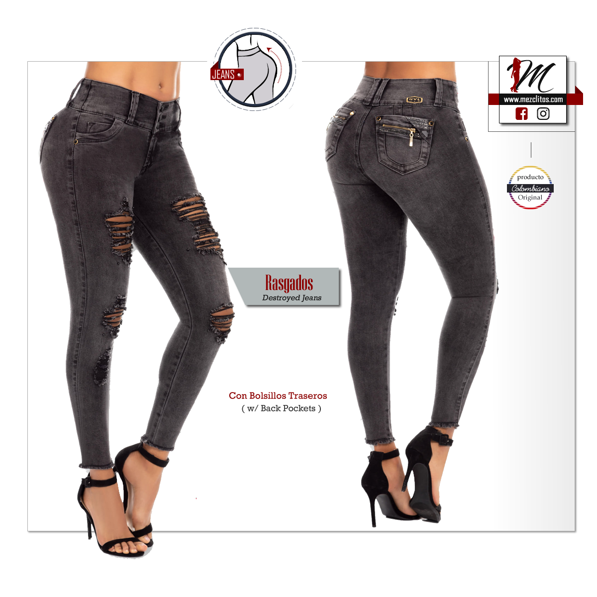 Revel Jeans Colombianos 56897