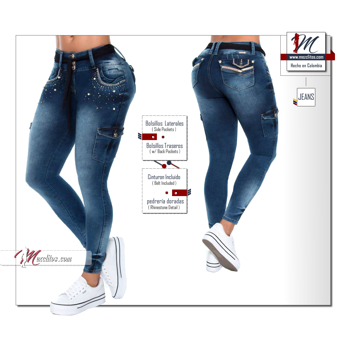 REVEL Jeans 56596 - 100% Colombianos